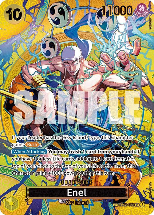Enel (SP) (EB02-052) (Foil) [Adventure on Kami's Island]