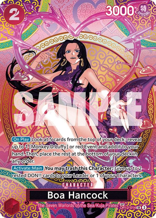 Boa Hancock (SP) (OP12-014) (Foil) [Adventure on Kami's Island]