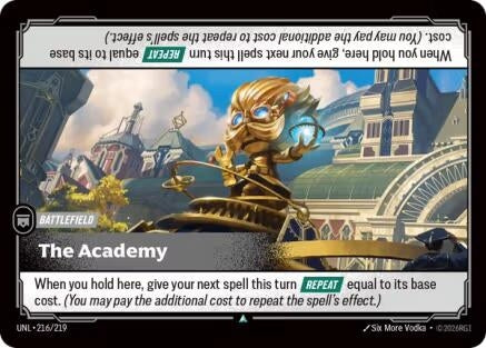 Image for The Academy (216/219) [Unleashed] - Riftbound: League of Legends Trading Card Game