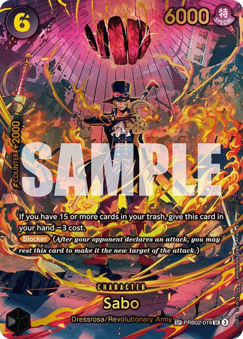 Sabo (PRB02-014) (SP) (PRB02-014) (Foil) [Adventure on Kami's Island]