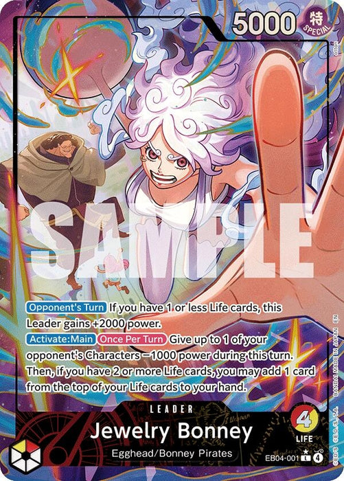 Jewelry Bonney (EB04-001) (Alternate Art) (EB04-001) (Foil) [Adventure on Kami's Island]