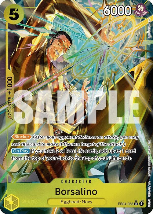 Borsalino (Alternate Art) (EB04-058) (Foil) [Adventure on Kami's Island]