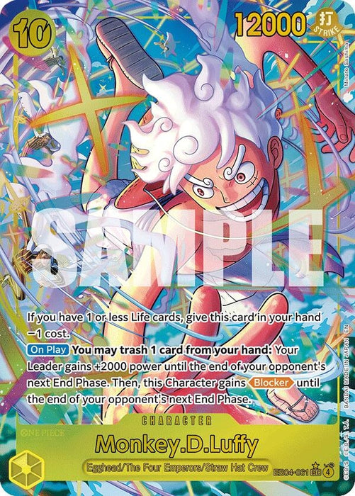 Monkey.D.Luffy (EB04-061) (Alternate Art) (EB04-061) (Foil) [Adventure on Kami's Island]