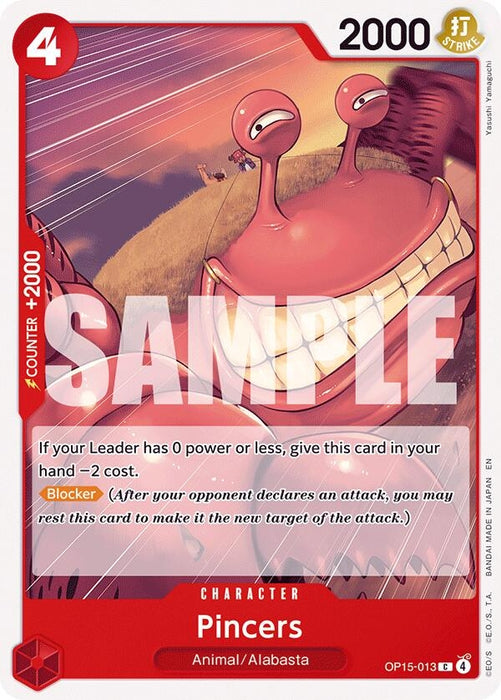 Pincers (OP15-013) [Adventure on Kami's Island]