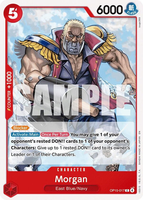 Morgan (OP15-017) [Adventure on Kami's Island]