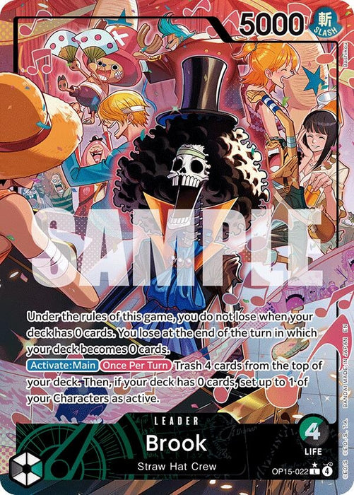 Brook (OP15-022) (Alternate Art) (OP15-022) (Foil) [Adventure on Kami's Island]