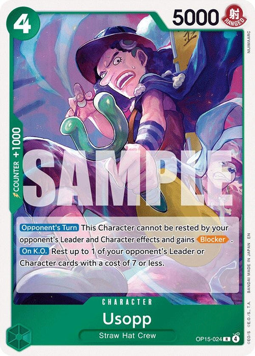 Usopp (OP15-024) (Foil) [Adventure on Kami's Island]