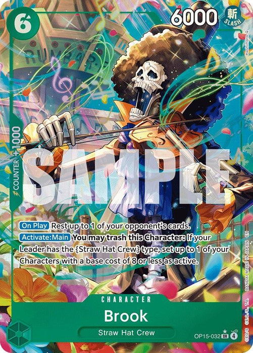 Brook (OP15-032) (Alternate Art) (OP15-032) (Foil) [Adventure on Kami's Island]