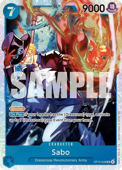 Sabo (OP15-046) (Foil) [Adventure on Kami's Island]