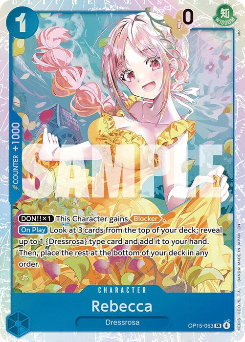 Rebecca (OP15-053) (OP15-053) (Foil) [Adventure on Kami's Island]