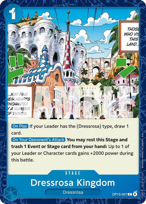 Dressrosa Kingdom (OP15-057) [Adventure on Kami's Island]