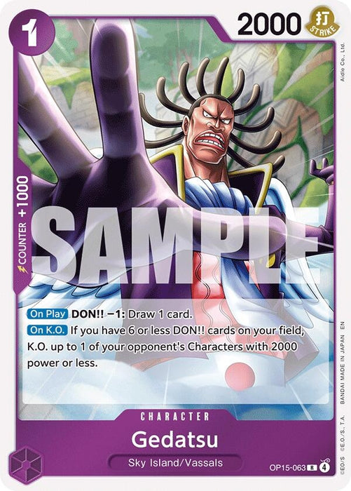 Gedatsu (OP15-063) (Foil) [Adventure on Kami's Island]