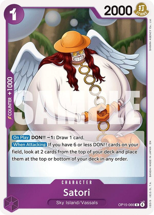 Satori (OP15-066) (Foil) [Adventure on Kami's Island]