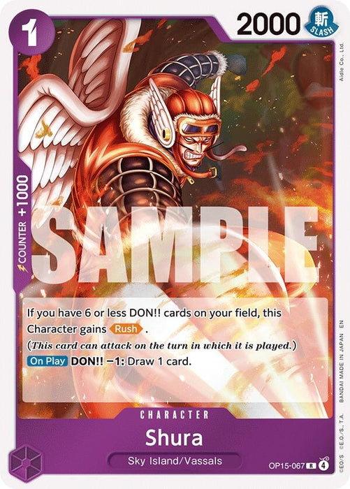 Shura (OP15-067) (Foil) [Adventure on Kami's Island]