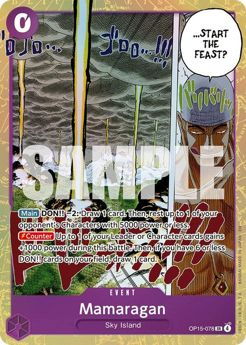 Mamaragan (OP15-078) (Foil) [Adventure on Kami's Island]