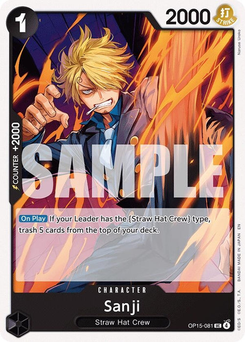 Sanji (OP15-081) (OP15-081) [Adventure on Kami's Island]
