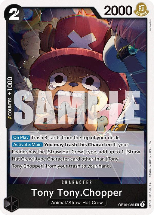 Image for Tony Tony.Chopper (OP15-085) (OP15-085) (Foil) [Adventure on Kami's Island] - One Piece Card Game