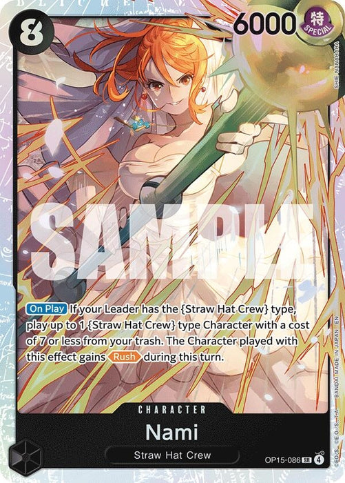 Nami (OP15-086) (OP15-086) (Foil) [Adventure on Kami's Island]