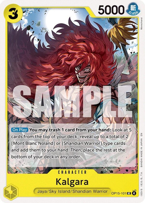 Kalgara (OP15-101) [Adventure on Kami's Island]