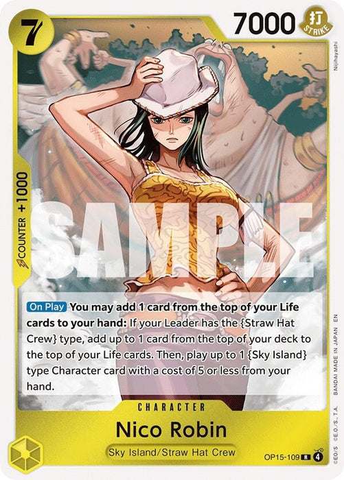 Nico Robin (OP15-109) (OP15-109) (Foil) [Adventure on Kami's Island]