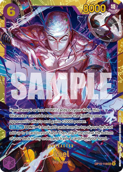 Enel (OP15-118) (OP15-118) (Foil) [Adventure on Kami's Island]