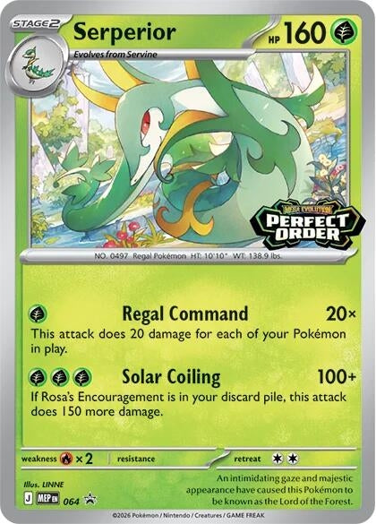 Image for Serperior - 064 (064) [ME: Mega Evolution Promo] - Pokemon