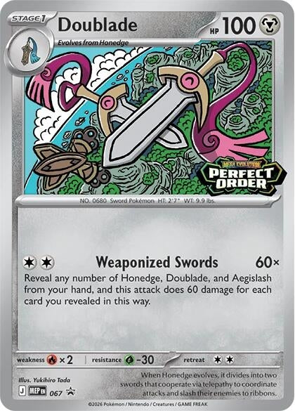 Image for Doublade - 067 (067) [ME: Mega Evolution Promo] - Pokemon