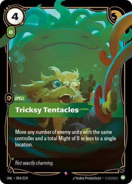 Image for Tricksy Tentacles (054/219) (Foil) [Unleashed] - Riftbound: League of Legends Trading Card Game