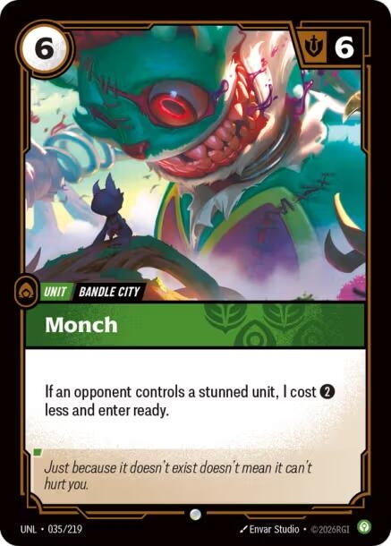 Image for Monch (035/219) (Foil) [Unleashed] - Riftbound: League of Legends Trading Card Game