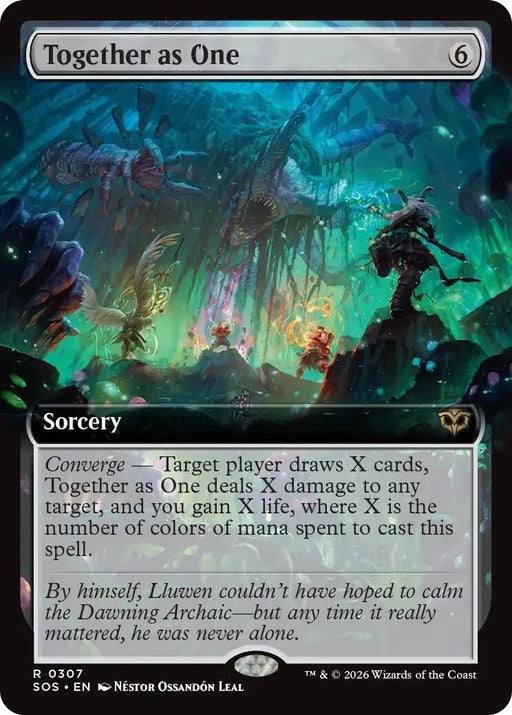 Image for Together as One (Extended Art) (307) [Secrets of Strixhaven] - Magic: The Gathering