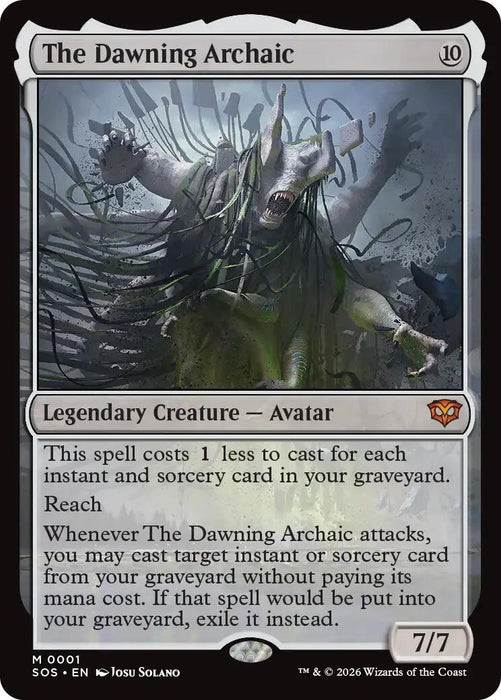 Image for The Dawning Archaic (1) [Secrets of Strixhaven] - Magic: The Gathering