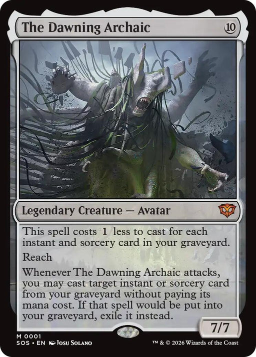 Image for The Dawning Archaic (1) [Secrets of Strixhaven] - Magic: The Gathering