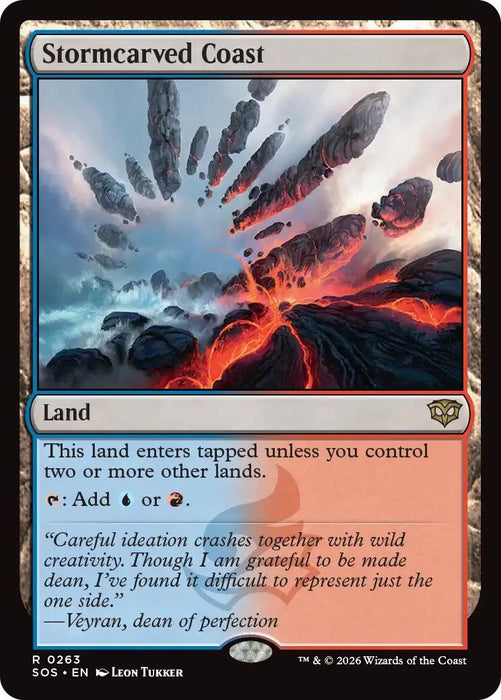 Image for Stormcarved Coast (263) [Secrets of Strixhaven] - Magic: The Gathering