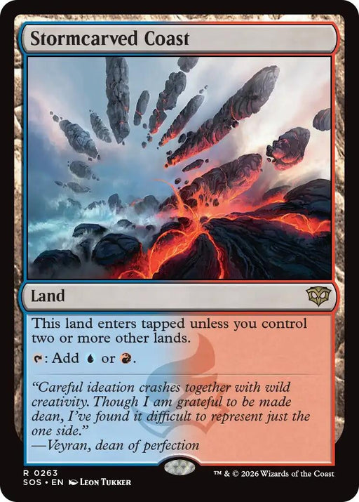 Image for Stormcarved Coast (263) [Secrets of Strixhaven] - Magic: The Gathering