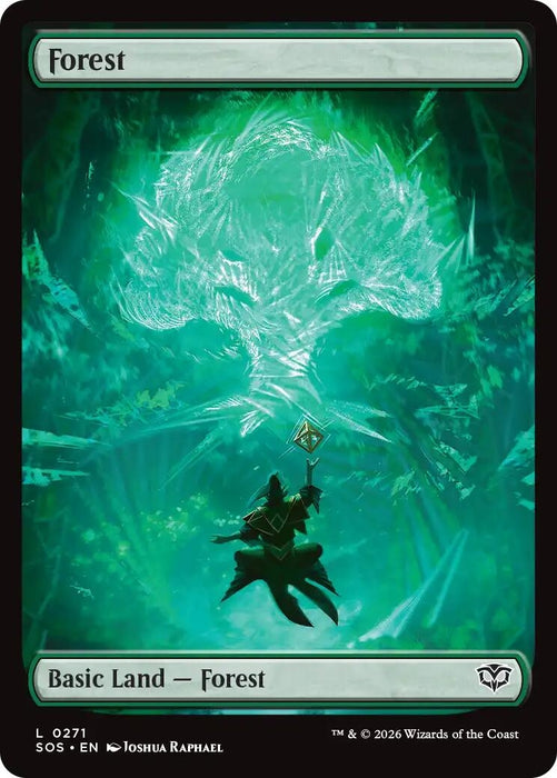 Image for Forest (0271) (271) (Foil) [Secrets of Strixhaven] - Magic: The Gathering