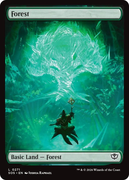 Image for Forest (0271) (271) (Foil) [Secrets of Strixhaven] - Magic: The Gathering