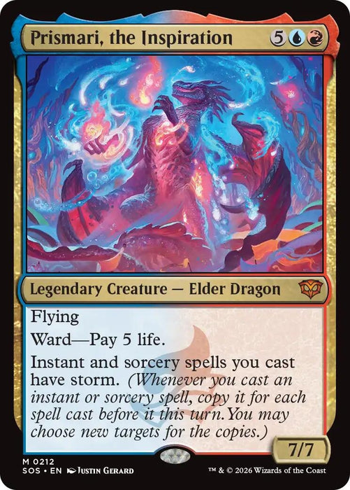Image for Prismari, the Inspiration (212) (Foil) [Secrets of Strixhaven] - Magic: The Gathering