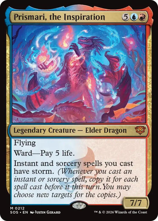Image for Prismari, the Inspiration (212) (Foil) [Secrets of Strixhaven] - Magic: The Gathering