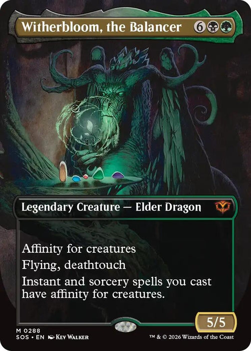 Image for Witherbloom, the Balancer (Borderless) (288) (Foil) [Secrets of Strixhaven] - Magic: The Gathering
