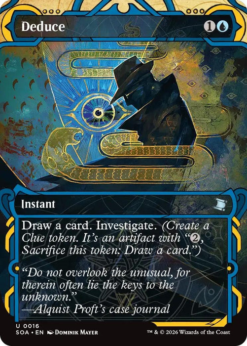 Image for Deduce (16) (Foil) [Secrets of Strixhaven: Mystical Archive] - Magic: The Gathering