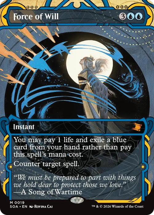 Image for Force of Will (19) (Foil) [Secrets of Strixhaven: Mystical Archive] - Magic: The Gathering