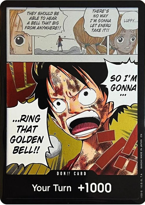 DON!! Card (Luffy) (Foil) [Adventure on Kami's Island]