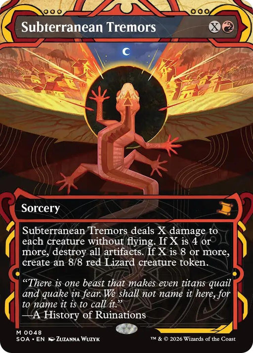 Image for Subterranean Tremors (48) [Secrets of Strixhaven: Mystical Archive] - Magic: The Gathering