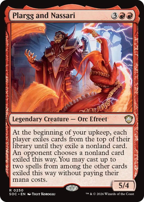 Image for Plargg and Nassari (250) [Secrets of Strixhaven] - Magic: The Gathering