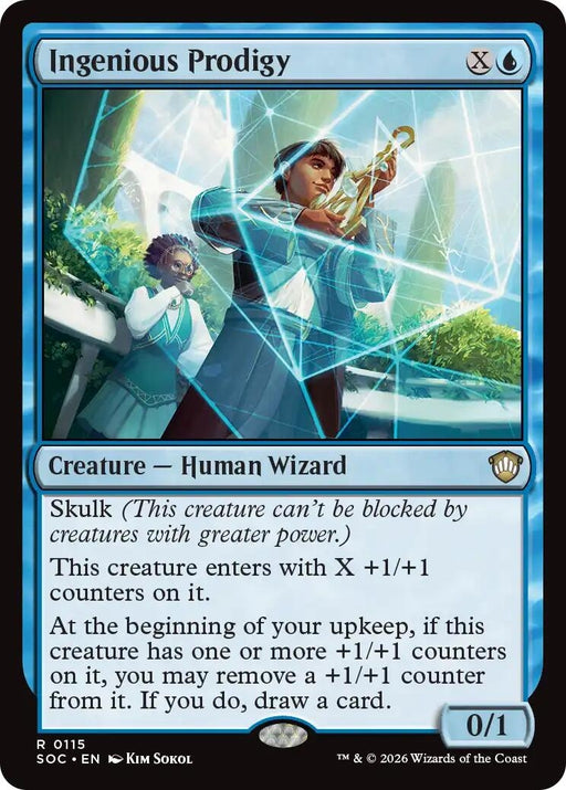 Image for Ingenious Prodigy (115) [Secrets of Strixhaven] - Magic: The Gathering