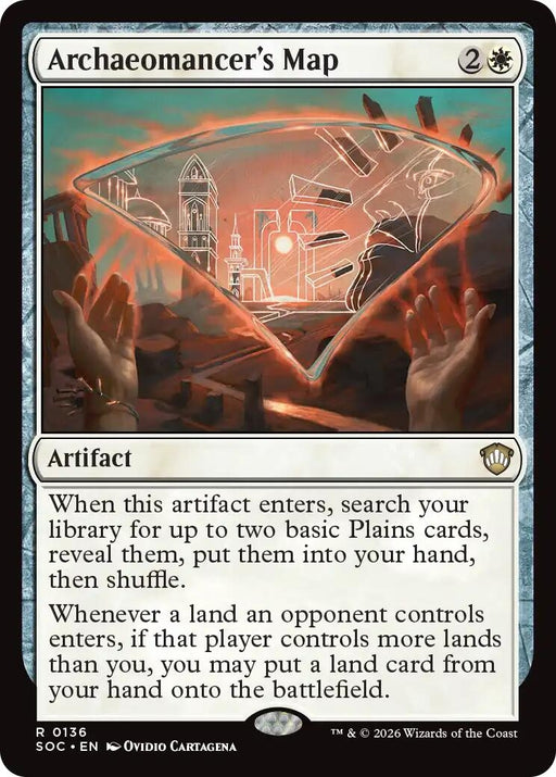 Image for Archaeomancer's Map (136) [Secrets of Strixhaven] - Magic: The Gathering