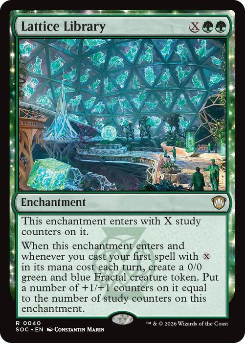 Image for Lattice Library (40) [Secrets of Strixhaven] - Magic: The Gathering