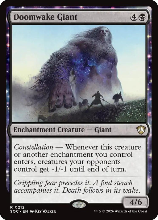 Image for Doomwake Giant (212) [Secrets of Strixhaven] - Magic: The Gathering