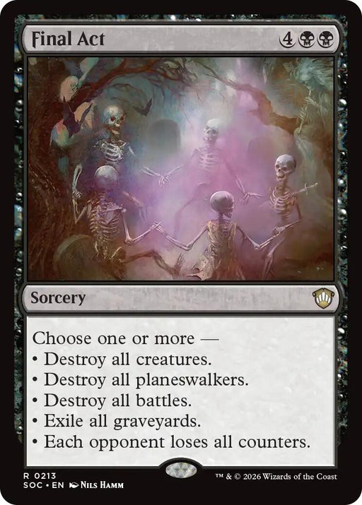 Image for Final Act (213) [Secrets of Strixhaven] - Magic: The Gathering