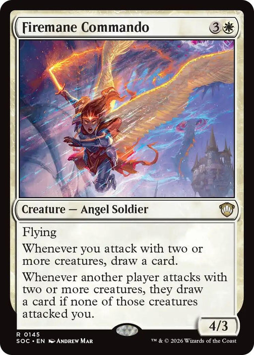 Image for Firemane Commando (145) [Secrets of Strixhaven] - Magic: The Gathering